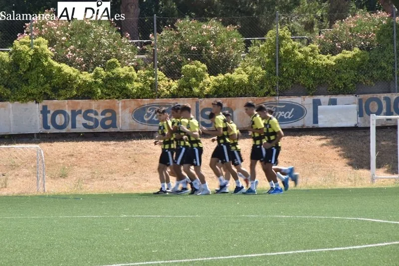 Primer entrenamiento del filial del Salamanca UDS