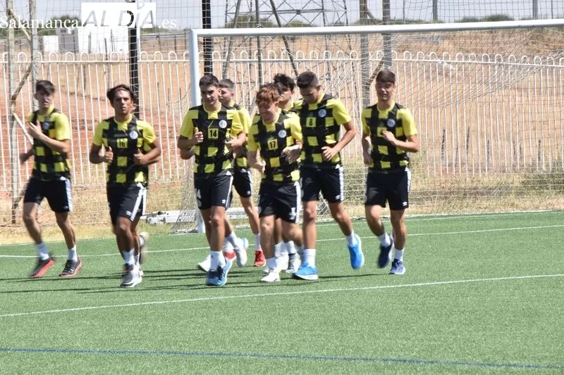 Primer entrenamiento del filial del Salamanca UDS