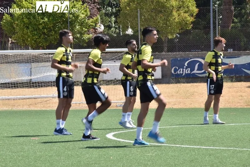 Primer entrenamiento del filial del Salamanca UDS
