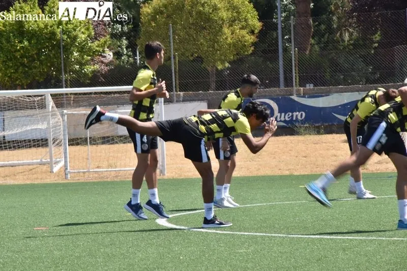 Primer entrenamiento del filial del Salamanca UDS