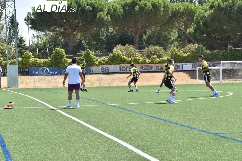 Primer entrenamiento del filial del Salamanca UDS