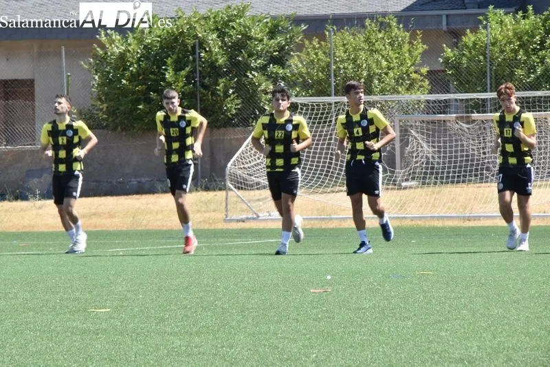 Primer entrenamiento del filial del Salamanca UDS