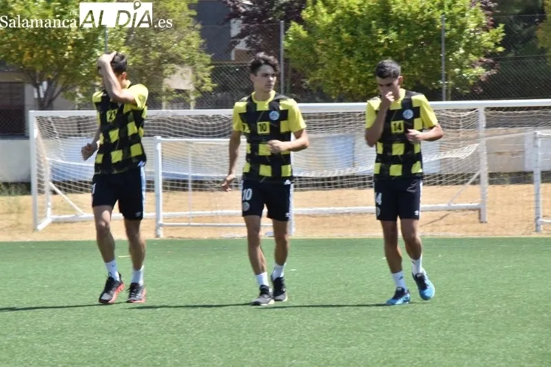 Primer entrenamiento del filial del Salamanca UDS