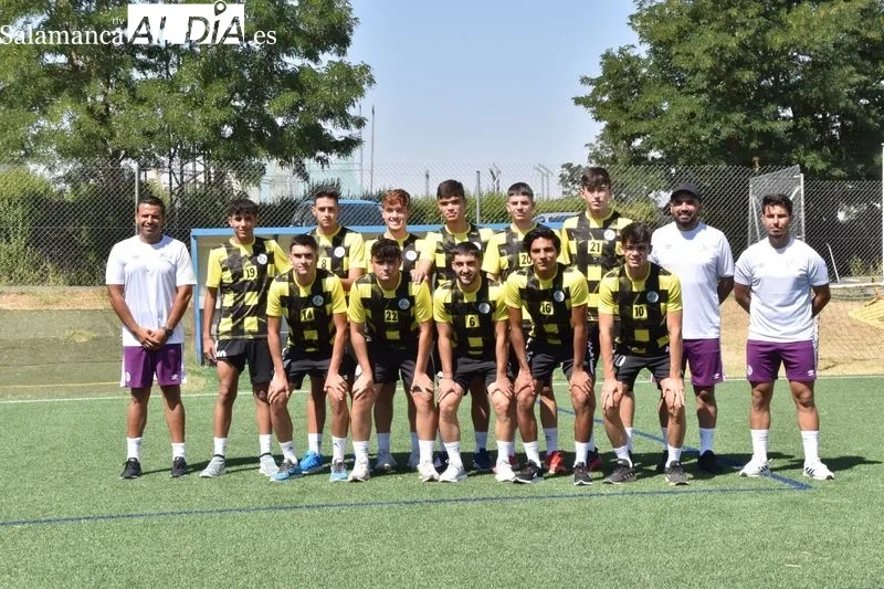 Primer entrenamiento del filial del Salamanca UDS