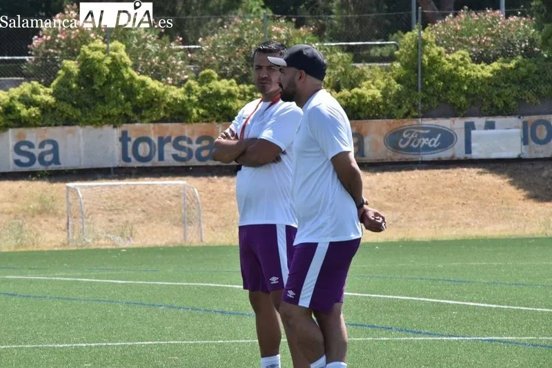 Primer entrenamiento del filial del Salamanca UDS