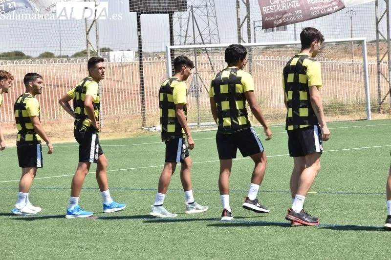 Primer entrenamiento del filial del Salamanca UDS