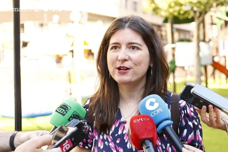 Renovación del parque de la plaza Carmelitas en Salamanca. Foto de David Sañudo