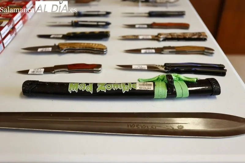 La subdelegada del Gobierno en Salamanca, Encarnación Pérez  y el teniente coronel de la Guardia Civil, Pedro Merino, en la rueda de prensa de esta mañana, en la Comandancia de la Guardia Civil de Salamanca. Foto de David Sañudo