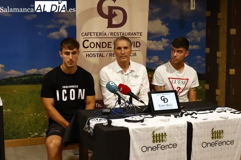 Presentación de los fichajes del Salamanca UDS. Foto David Sañudo