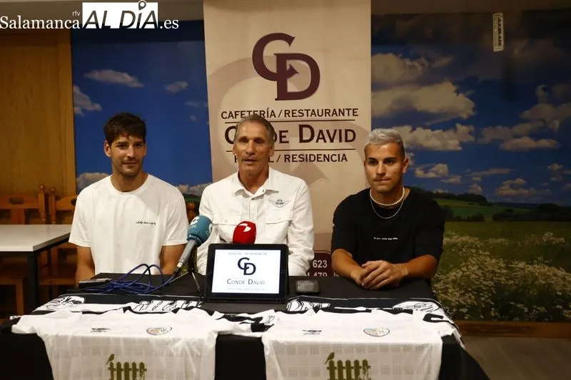 Presentación de los fichajes del Salamanca UDS. Foto David Sañudo