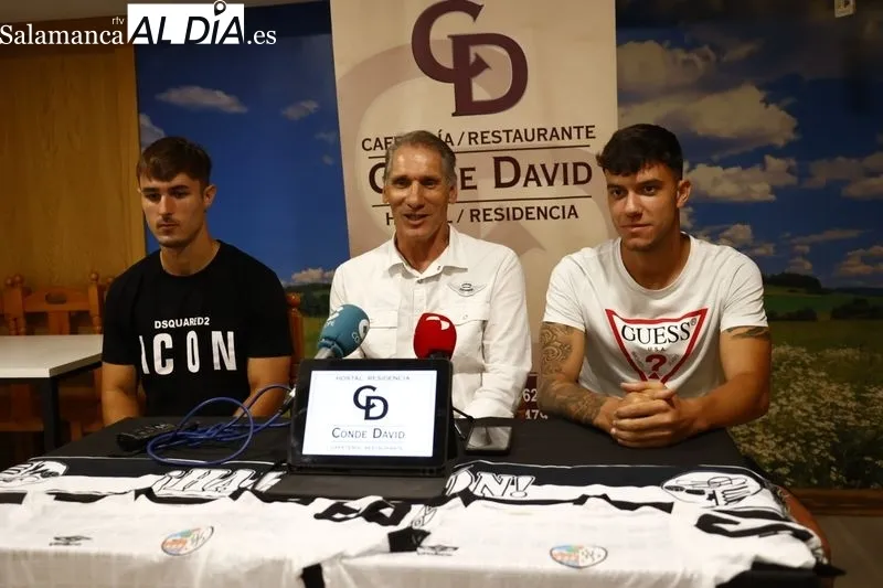Presentación de los fichajes del Salamanca UDS. Foto David Sañudo