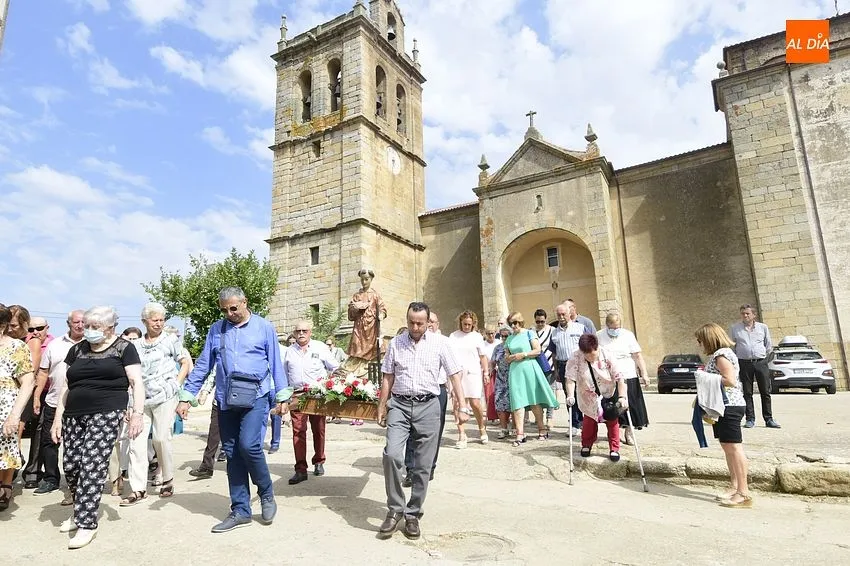 Procesión de San Lorenzo en el Bodón / Fotos: Adrián M. Pastor