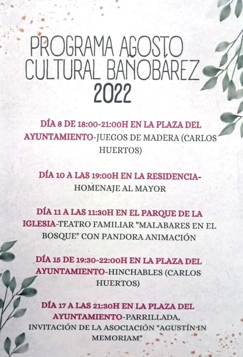 Foto 7 - Arranca el Verano Cultural en Ba&ntilde;ob&aacute;rez con divertidos juegos de madera 