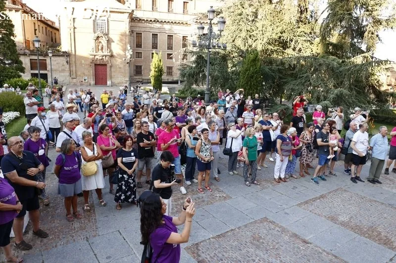 Concentración de la HOAC en la Plaza de Anaya | Fotos: David Sañudo