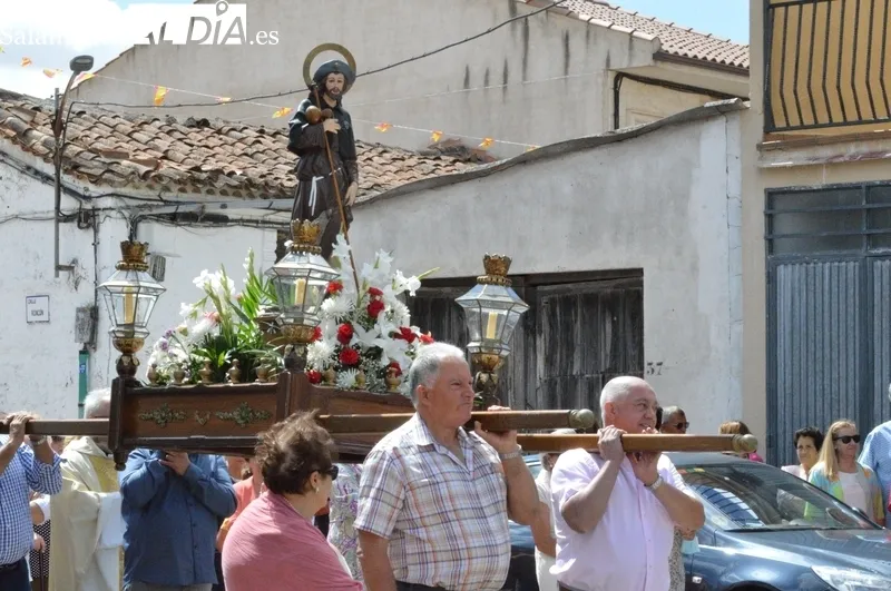Procesión de San Roque en Valdelosa. Foto: Elena Esteban