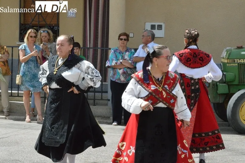 Procesión de San Roque en Valdelosa. Foto: Elena Esteban