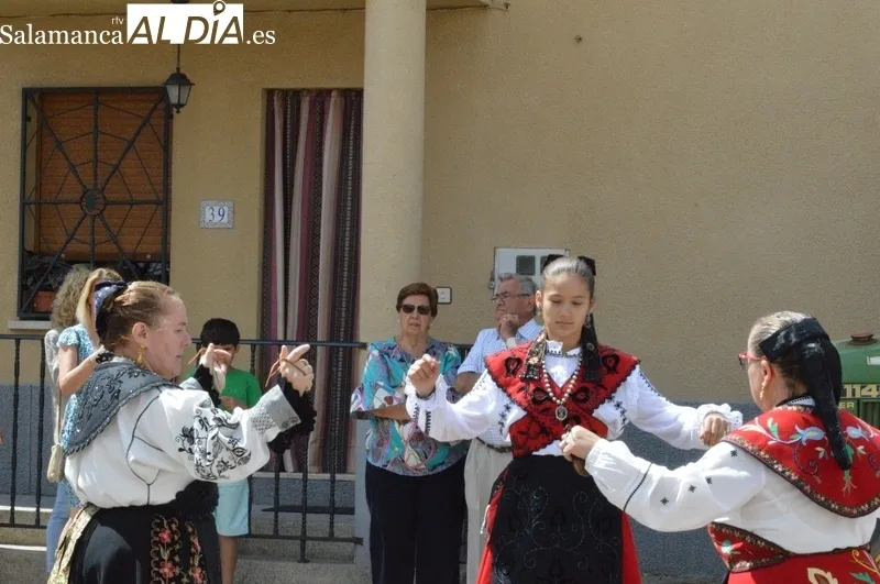 Procesión de San Roque en Valdelosa. Foto: Elena Esteban