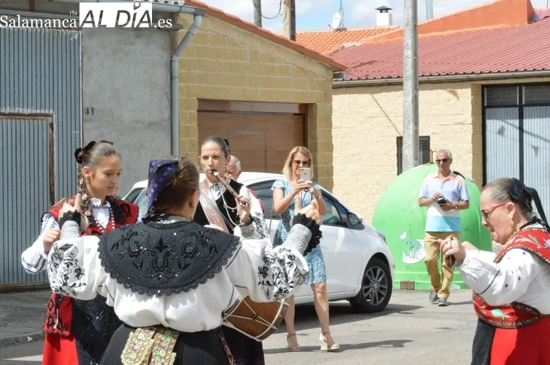 Procesión de San Roque en Valdelosa. Foto: Elena Esteban