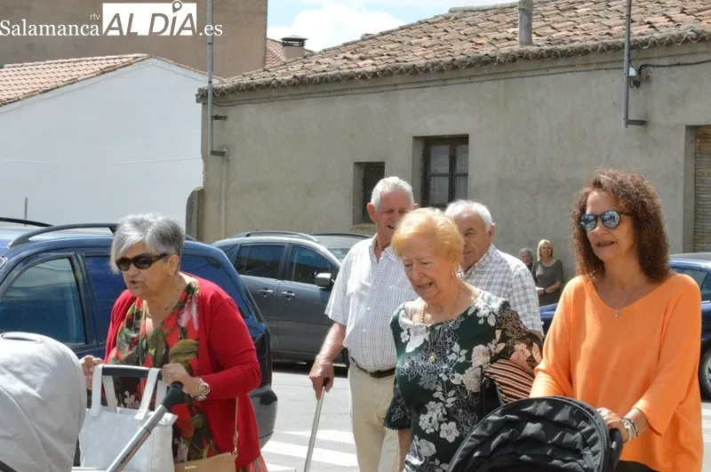 Procesión de San Roque en Valdelosa. Foto: Elena Esteban