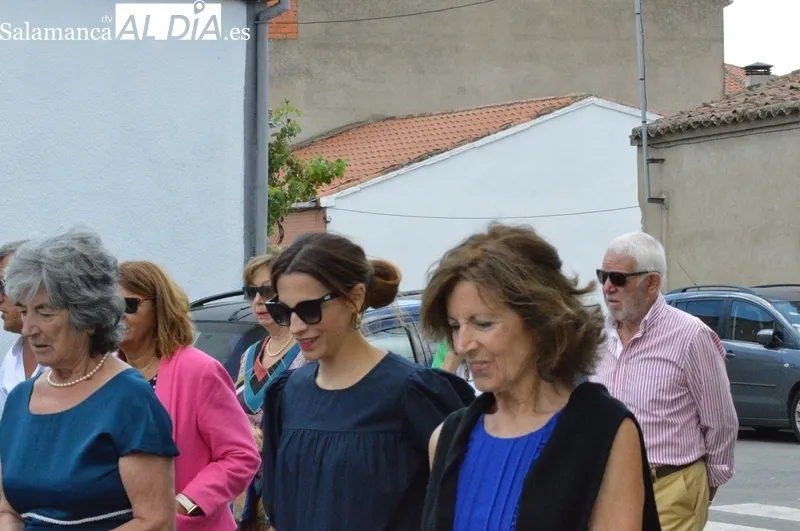 Procesión de San Roque en Valdelosa. Foto: Elena Esteban