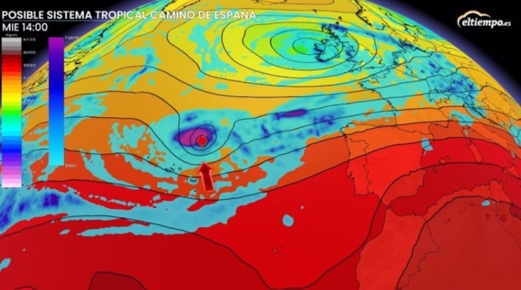 Um ciclone tropical está se aproximando da Espanha?  – SALAMANCArtv ATUALIZADO