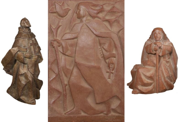 Tres obras nuevas de Agustín Casillas para la exposición Teresa de Jesús: Mujer, Santa, Doctora