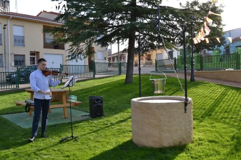 Inauguración del nuevo parque municipal de Vecinos. Foto de David Sánchez