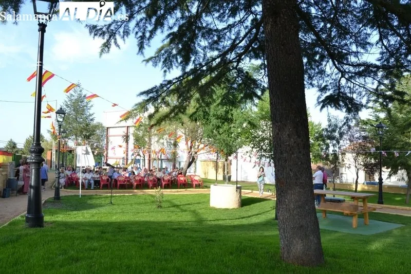 Inauguración del nuevo parque municipal de Vecinos. Foto de David Sánchez