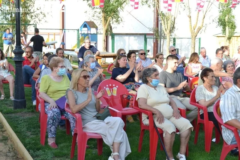 Inauguración del nuevo parque municipal de Vecinos. Foto de David Sánchez