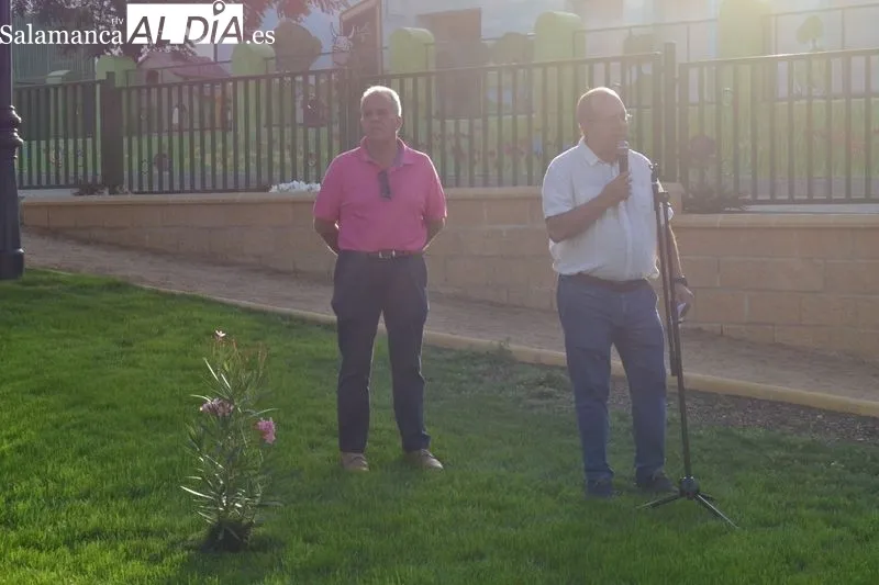Inauguración del nuevo parque municipal de Vecinos. Foto de David Sánchez