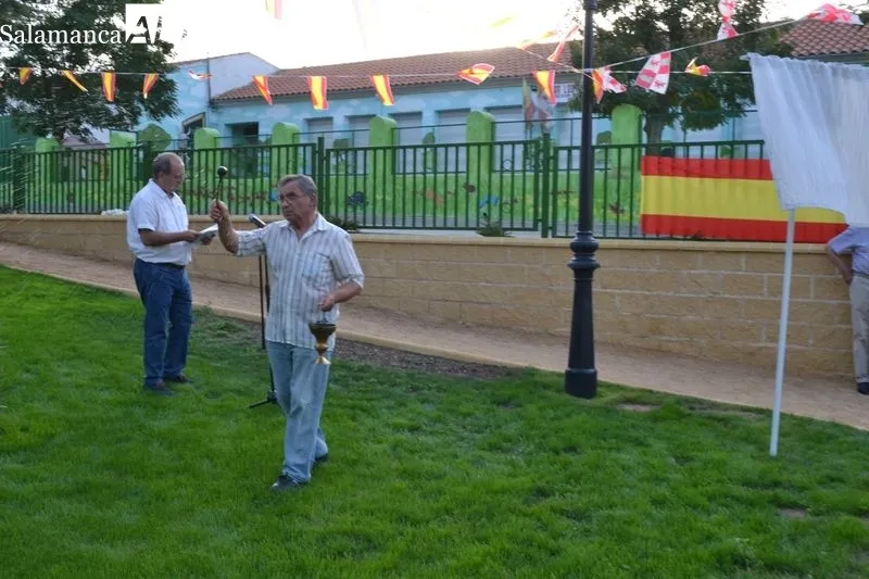 Inauguración del nuevo parque municipal de Vecinos. Foto de David Sánchez