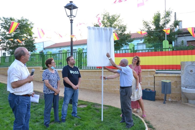 Inauguración del nuevo parque municipal de Vecinos. Foto de David Sánchez