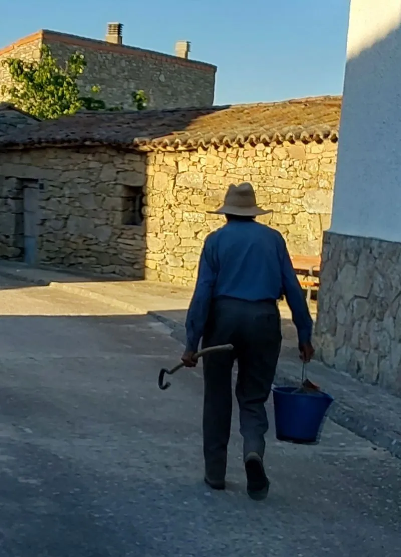 Fotografía ‘Fin de las tareas’, de Amalia Crespo.