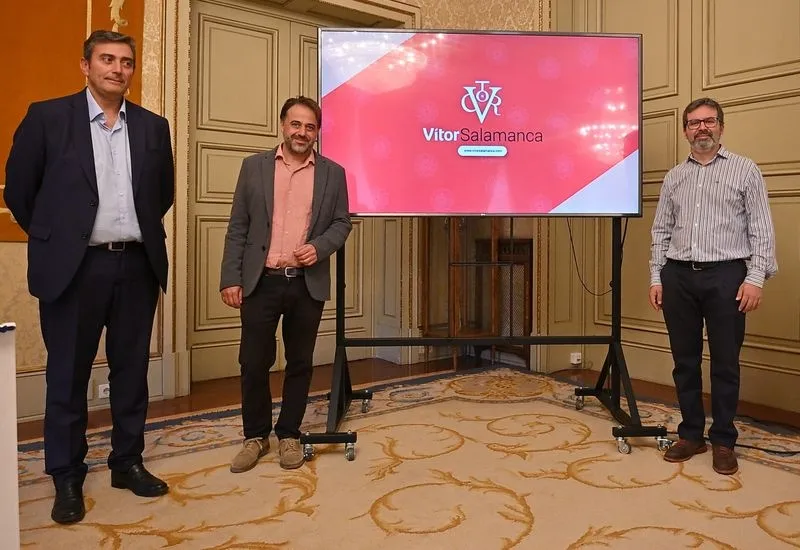 Presentación en el Ayuntamiento de Salamanca de las novedades en la plataforma VitorSalamanca