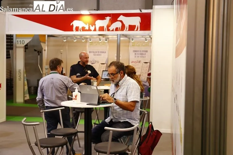 Visitantes de Salamaq en la primera mañana | FOTOS: David Sañudo