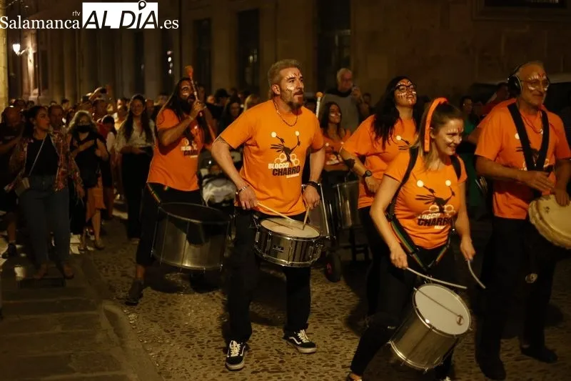 Batucada en 'Salamanca a Tope'
