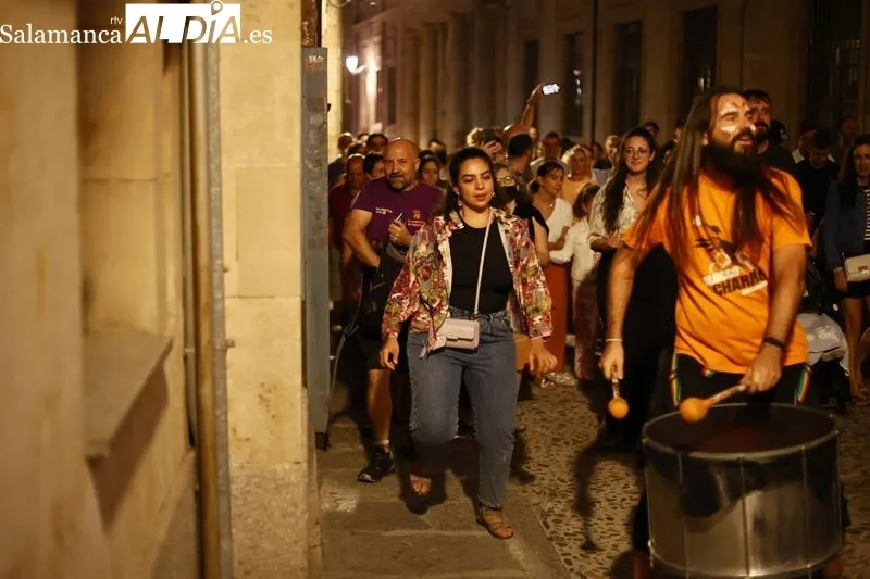 Batucada en 'Salamanca a Tope'
