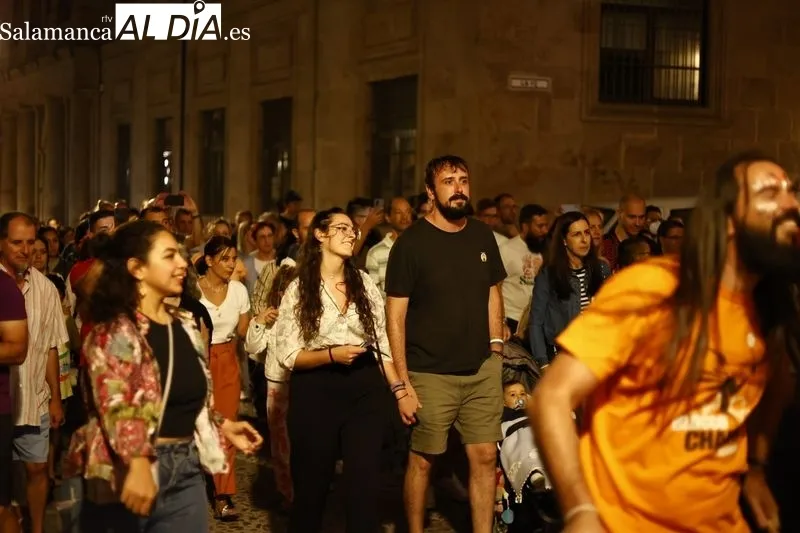 Batucada en 'Salamanca a Tope'