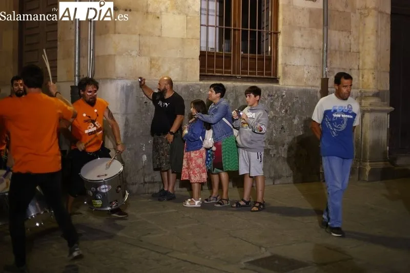 Batucada en 'Salamanca a Tope'