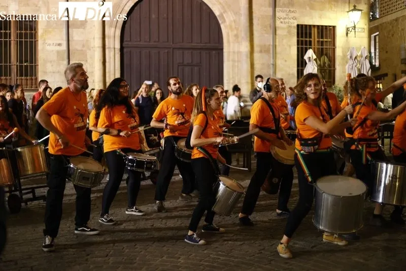 Batucada en 'Salamanca a Tope'