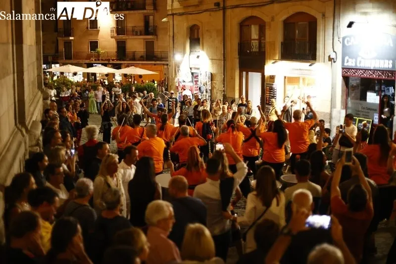 Batucada en 'Salamanca a Tope'
