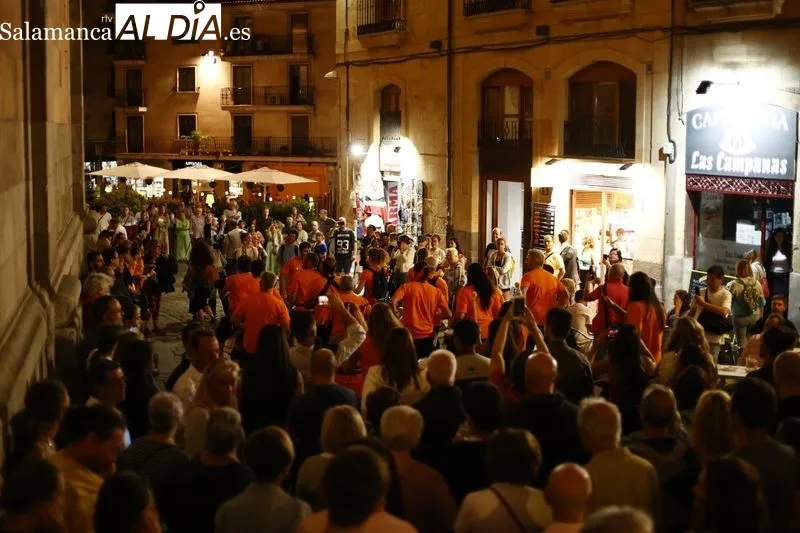Batucada en 'Salamanca a Tope'
