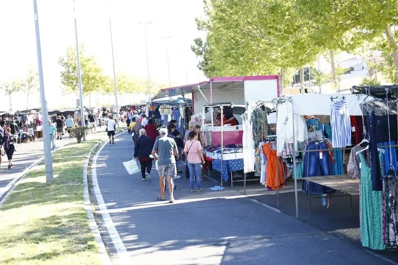 Imágenes del Rastro este domingo