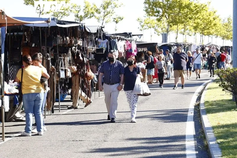 Imágenes del Rastro este domingo