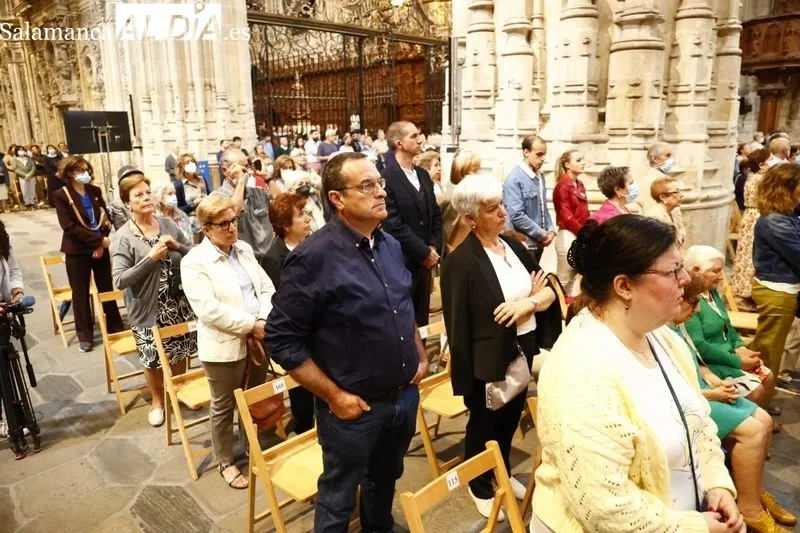 Celebración de la eucaristía en honor a la Virgen de la Vega