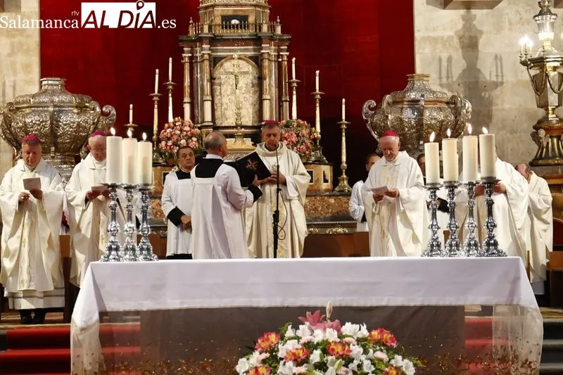 Celebración de la eucaristía en honor a la Virgen de la Vega