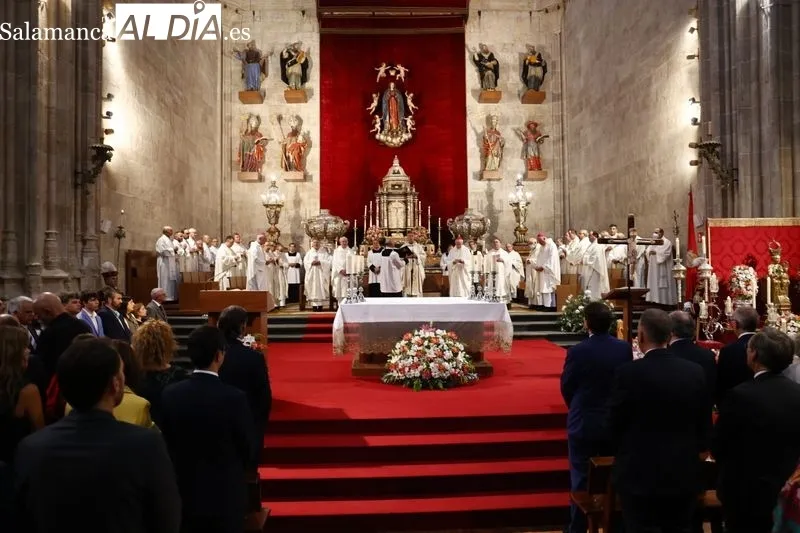 Celebración de la eucaristía en honor a la Virgen de la Vega
