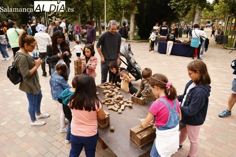 Juegos XXL del Mundo en el parque de La Alamedilla