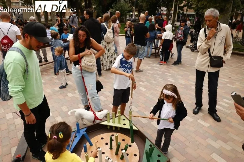 Juegos XXL del Mundo en el parque de La Alamedilla