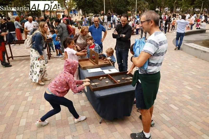 Juegos XXL del Mundo en el parque de La Alamedilla